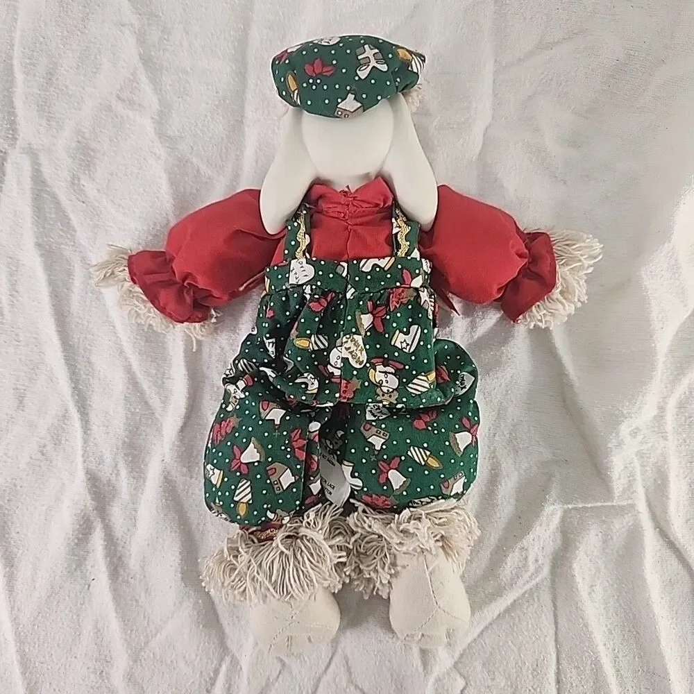 HOUSE OF LLOYD Christmas Around The World Hip & Hop Bunny Doll Porcelain Vintage